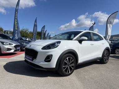 Voir le détail de l'offre de cette FORD Puma 1.0 EcoBoost 125ch mHEV Titanium 6cv de 2020 en vente à partir de 206.23 €  / mois