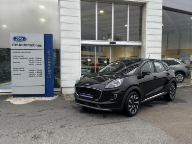 Voir le détail de l'offre de cette FORD Puma 1.0 Flexifuel 125ch S&S mHEV Titanium de 2024 en vente à partir de 231.6 €  / mois