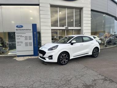 Voir le détail de l'offre de cette FORD Puma 1.0 EcoBoost 125ch mHEV ST-Line 6cv de 2021 en vente à partir de 198.19 €  / mois