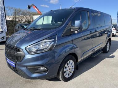 Voir le détail de l'offre de cette FORD Transit Custom Fg 320 L2H1 2.0 EcoBlue 170 S&S Cabine Approfondie Limited BVA6 7cv de 2023 en vente à partir de 491.12 € / mois