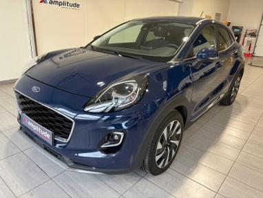 Voir le détail de l'offre de cette FORD Puma 1.0 Flexifuel 125ch S&S mHEV Titanium de 2022 en vente à partir de 305.49 €  / mois