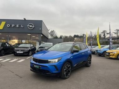 Voir le détail de l'offre de cette OPEL Grandland X 1.6 Turbo 225ch Hybride GS Line de 2022 en vente à partir de 272.35 €  / mois