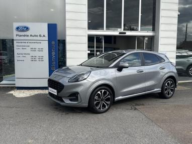 Voir le détail de l'offre de cette FORD Puma 1.0 EcoBoost 125ch mHEV ST-Line 6cv de 2021 en vente à partir de 194.73 €  / mois