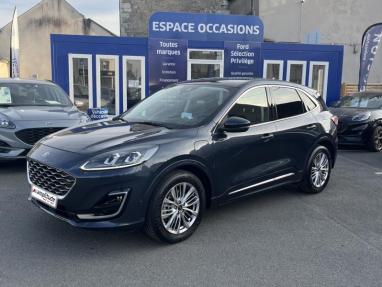 Voir le détail de l'offre de cette FORD Kuga 2.5 Duratec 225ch PowerSplit PHEV Vignale e-CVT de 2020 en vente à partir de 258.26 €  / mois