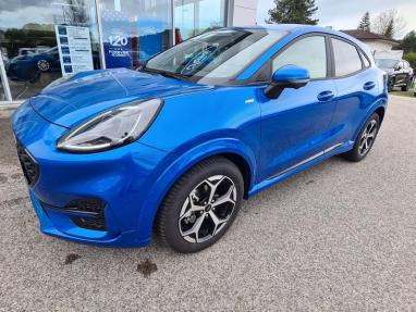 Voir le détail de l'offre de cette FORD Puma 1.0 EcoBoost Hybrid 125ch ST Line X S&S Powershift de 2025 en vente à partir de 28 999 € 
