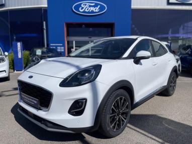 Voir le détail de l'offre de cette FORD Puma 1.0 EcoBoost 125ch S&S mHEV Titanium Powershift de 2022 en vente à partir de 212.9 €  / mois