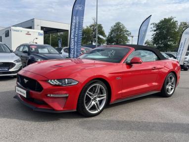 Voir le détail de l'offre de cette FORD Mustang Convertible 5.0 V8 450ch GT BVA10 de 2019 en vente à partir de 774.82 €  / mois