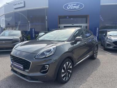 Voir le détail de l'offre de cette FORD Puma 1.0 Flexifuel 125ch S&S mHEV Titanium de 2024 en vente à partir de 224.56 €  / mois