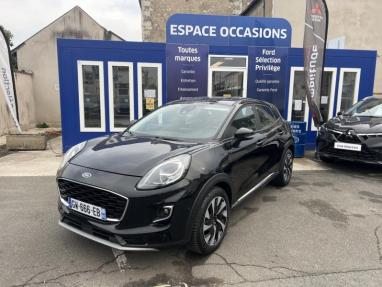 Voir le détail de l'offre de cette FORD Puma 1.0 Flexifuel 125ch S&S mHEV Titanium de 2024 en vente à partir de 216.85 €  / mois