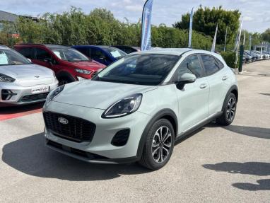 Voir le détail de l'offre de cette FORD Puma 1.0 EcoBoost Hybrid 125ch Titanium S&S Powershift de 2025 en vente à partir de 262.88 €  / mois