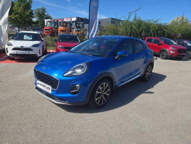 Voir le détail de l'offre de cette FORD Puma 1.0 EcoBoost 125ch mHEV Titanium 6cv de 2021 en vente à partir de 207.72 €  / mois