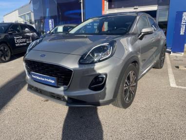 Voir le détail de l'offre de cette FORD Puma 1.0 EcoBoost 125ch S&S mHEV Titanium Business Powershift de 2022 en vente à partir de 290.29 €  / mois