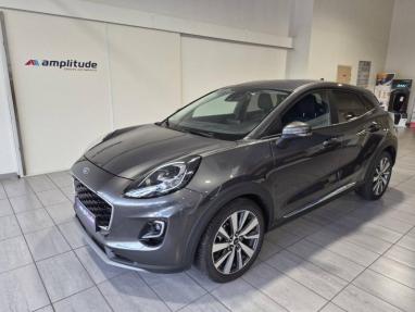 Voir le détail de l'offre de cette FORD Puma 1.0 EcoBoost 125 ch mHEV Titanium X 6cv de 2021 en vente à partir de 182.6 €  / mois