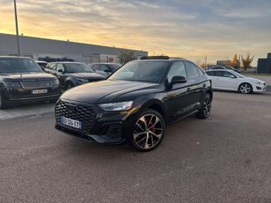 Voir le détail de l'offre de cette AUDI Q5 Sportback 55 TFSI e 367ch S line quattro S tronic 7 de 2021 en vente à partir de 510.56 €  / mois