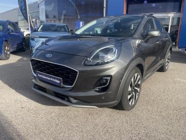 Voir le détail de l'offre de cette FORD Puma 1.0 Flexifuel 125ch S&S mHEV Titanium de 2022 en vente à partir de 207.75 €  / mois